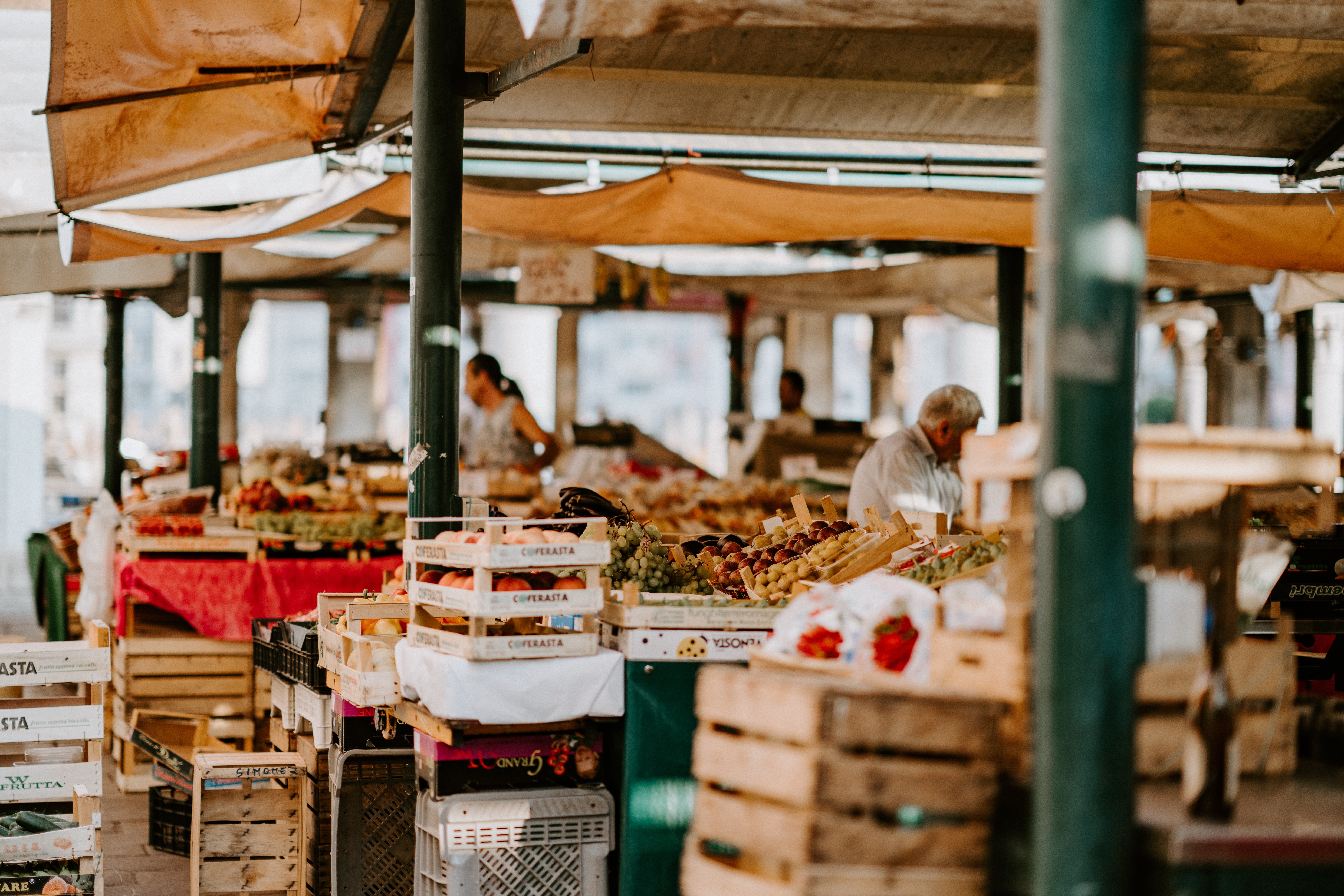 Farmers market  ochs und junior